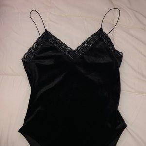 Spaghetti strap body suit